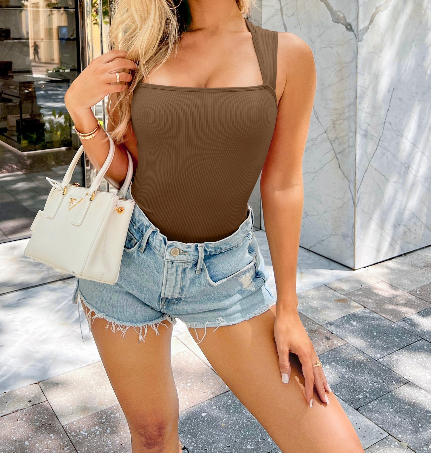 Square Neck Bodysuit